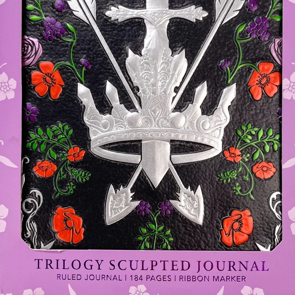 JOURNAL Lauren Roberts: Powerless Trilogy Sculpted Journal NEW